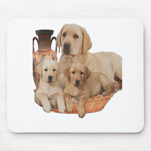 Labrardor retriever merchnandise mouse pad (Front)