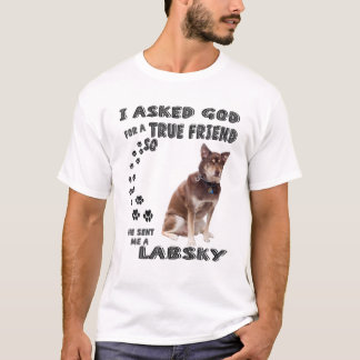 Labsky Quote Mum, Siberian Retriever Dad Print, Hu T-Shirt