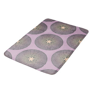 Labyrinth Bath Mat