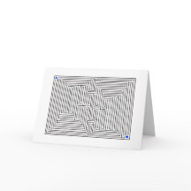 Labyrinth Birthday Card