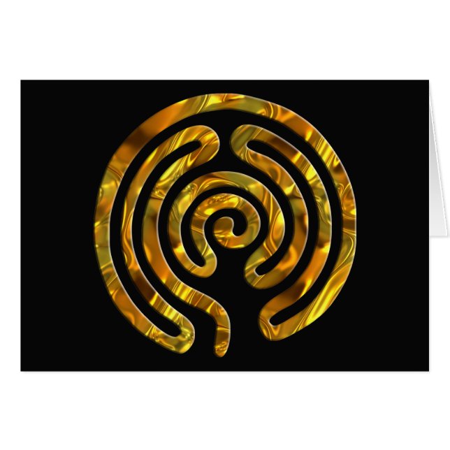 Labyrinth GOLD | black (Front Horizontal)