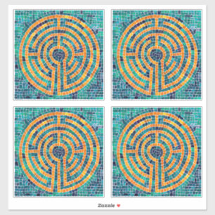 LABYRINTH II 14" (4 Small) Vinyl Sticker