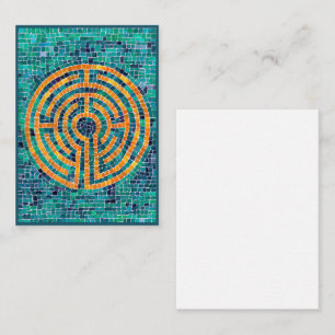 LABYRINTH II 3.5x2.5 Flat Note Card 
