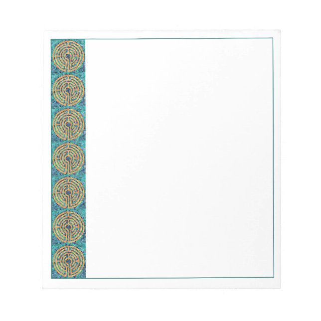 LABYRINTH II 5.5x6 Notepad  (Front)