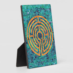 LABYRINTH II 5x7 Plaque with Easel
