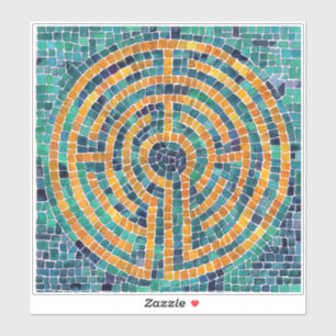 Labyrinth II 8"x8" Vinyl Sticker
