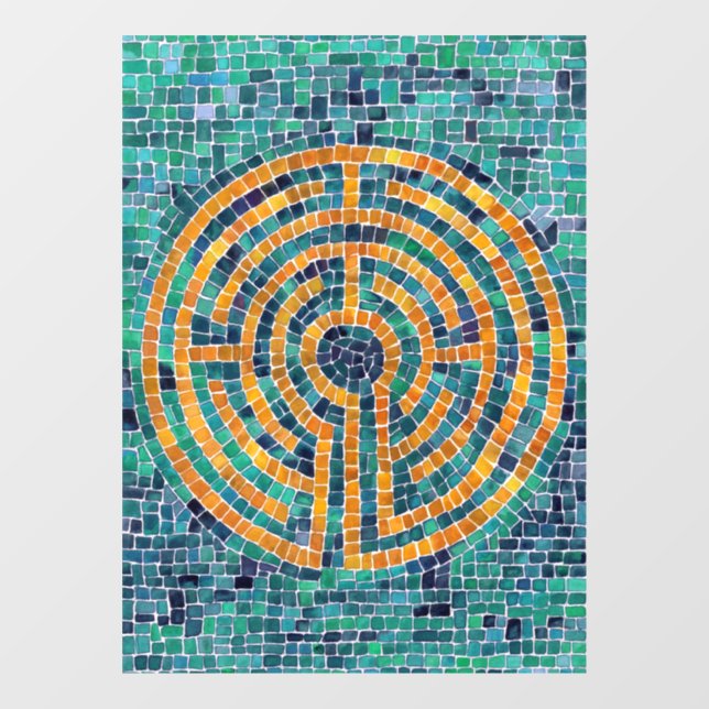 LABYRINTH II 8x11 Window Cling  (Sheet)