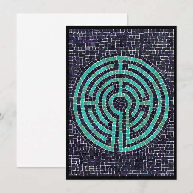 LABYRINTH III 4.5x6.25 Flat Card  (Front/Back)