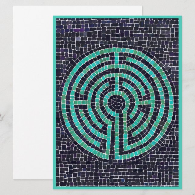 LABYRINTH III 6.5x8.75 Flat Card II (Front/Back)