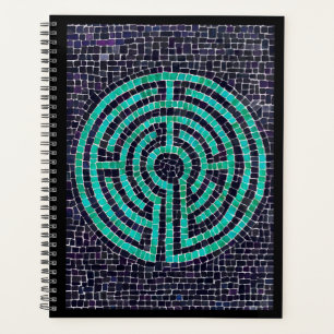 LABYRINTH III 8.5x11 Planner / Black