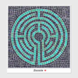 LABYRINTH III 8x8 Vinyl Sticker