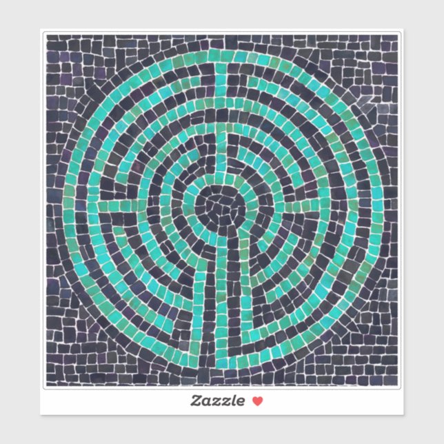 LABYRINTH III 8x8 Vinyl Sticker (Sheet)