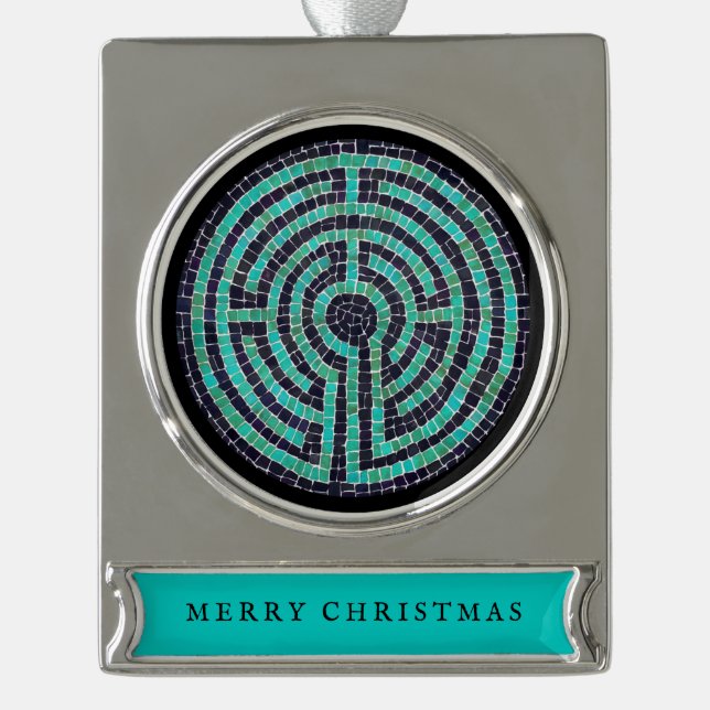 LABYRINTH III Banner Ornament (Front)