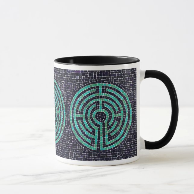 LABYRINTH III Black Combo Mug (Right)