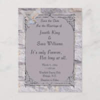 Labyrinth It’s Only Forever Wedding Save the Date