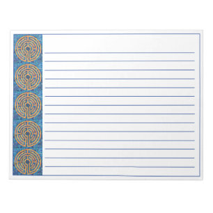 LABYRINTH IV 11"x8.5" Notepad + Lines