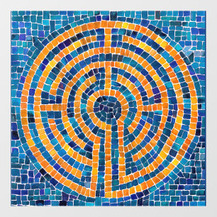 LABYRINTH IV 12x12 Window Cling