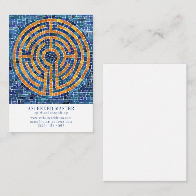 LABYRINTH IV 3.5x2.5 Business Card  (Front/Back)
