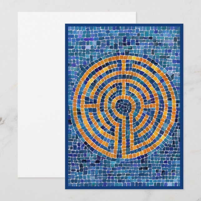 LABYRINTH IV 5x7 Flat Card  (Front/Back)