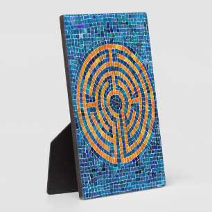 LABYRINTH IV 5x7 Plaque with Easel