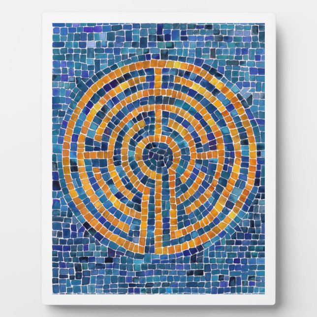 LABYRINTH IV 8x10 Plaque with Easel - White (Front)