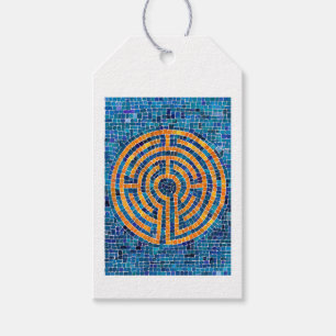 LABYRINTH IV Gift Tags - White