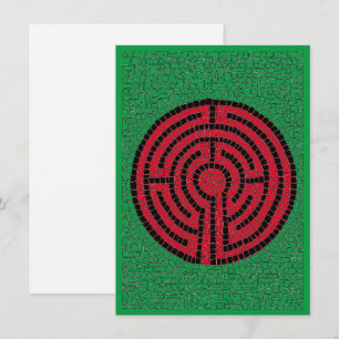 LABYRINTH IX 4.5x6.25 Flat Card