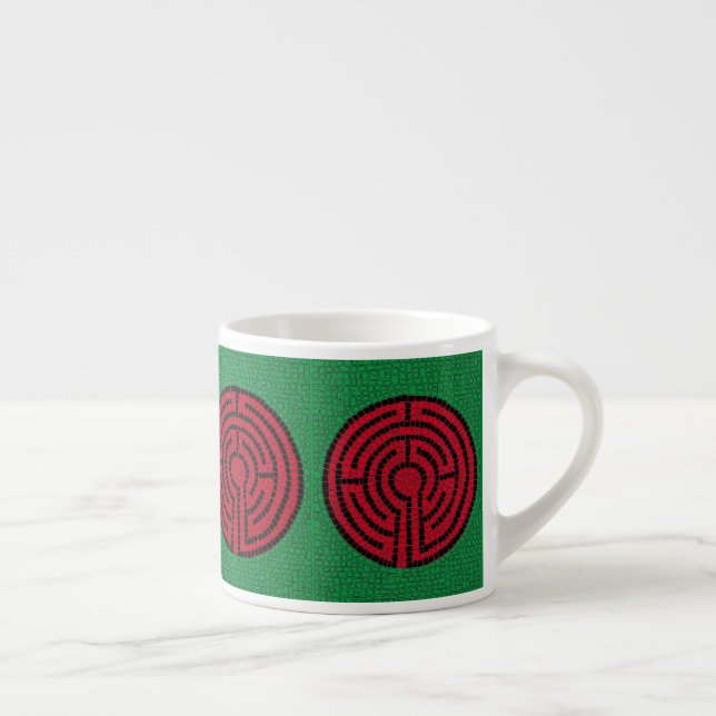 LABYRINTH IX Espresso Cup (Right)