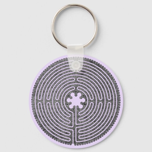 Labyrinth Key Ring (Front)