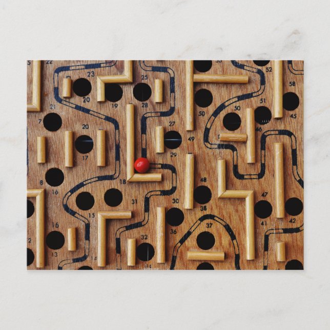 Labyrinth postcard (Front)