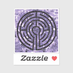 LABYRINTH VI 2x2 Vinyl Sticker