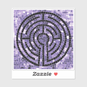 LABYRINTH VI 4x4 Vinyl Sticker