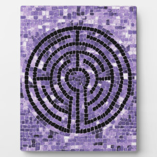 LABYRINTH VI 8x10 Plaque with Easel 