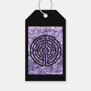LABYRINTH VI Gift Tags - Black