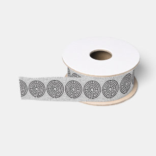 LABYRINTH VII 1.5" Wide Grosgrain Ribbon