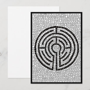 LABYRINTH VII 4.5x6.25 Flat Card II