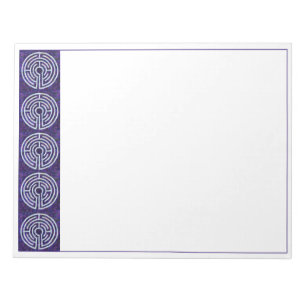 LABYRINTH VIII 11"x8.5" Notepad 