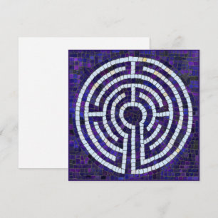 LABYRINTH VIII 5.25" Square Flat Card