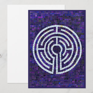 LABYRINTH VIII 5.5x7.5 Flat Card