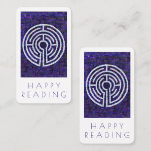 LABYRINTH VIII Bookmark - 3.5x2 Card + Text 