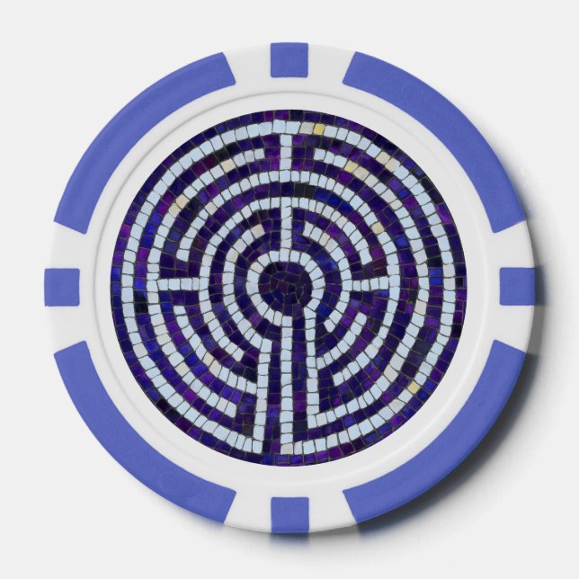 LABYRINTH VIII Poker Chips (Front)