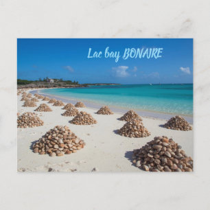Lac bay bonaire postcard