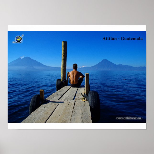 Lac d'Atitlan Poster (Front)