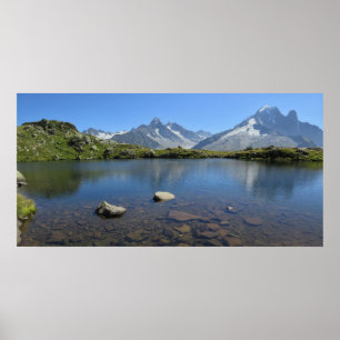 Lac de Cheserys French Alps Poster