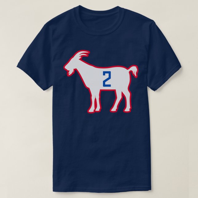 LAC GOAT 2 Blue T-Shirt (Design Front)