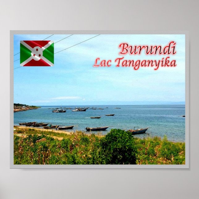 Lac Tanganyika - Poster (Front)