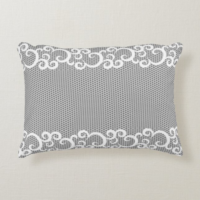 Lace 1 decorative cushion (Front)