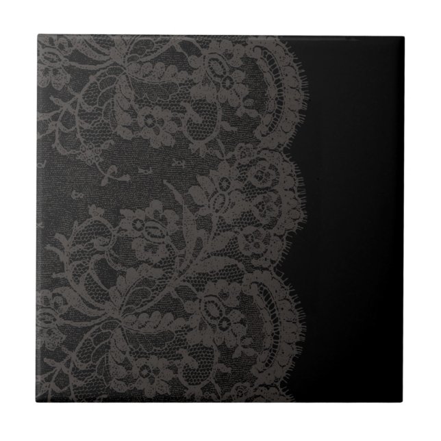 Lace 2 ceramic tile (Front)