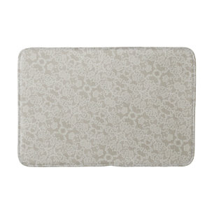 Lace Accent Bath Mat