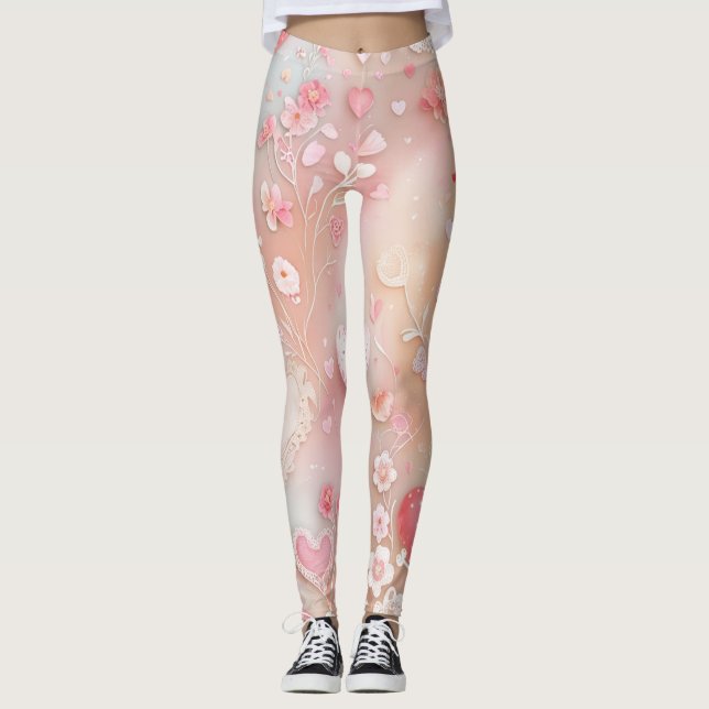 Lace and Light Leggings (Front)